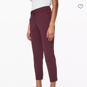 Lululemon  Burgundy Pants